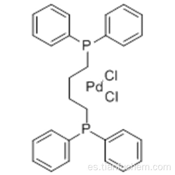 Cloruro de 1,4-bis (difenilfosfino) butano-paladio (II) CAS 29964-62-3